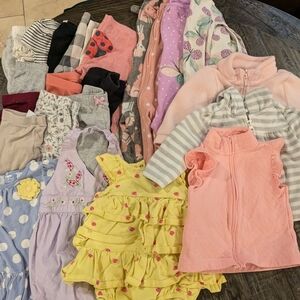 9-12 month girls lot